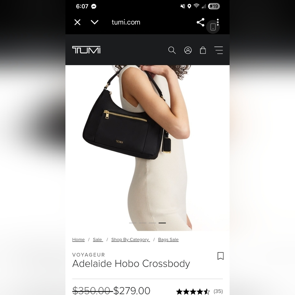 Adelaide Hobo CrossbodyTUMI